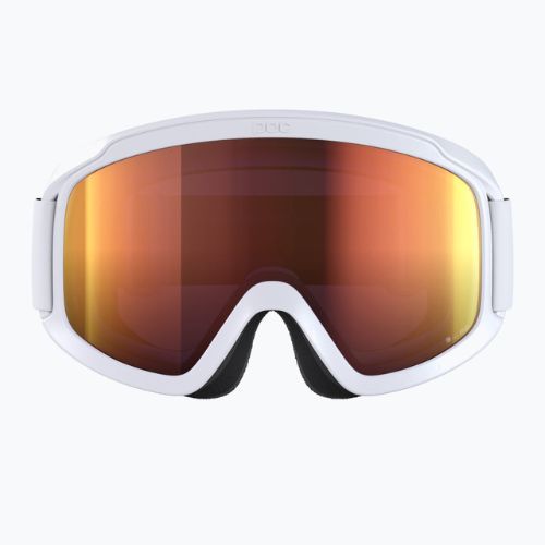 Ochelari de schi POC Opsin Clarity hydrogen white/spektris orange