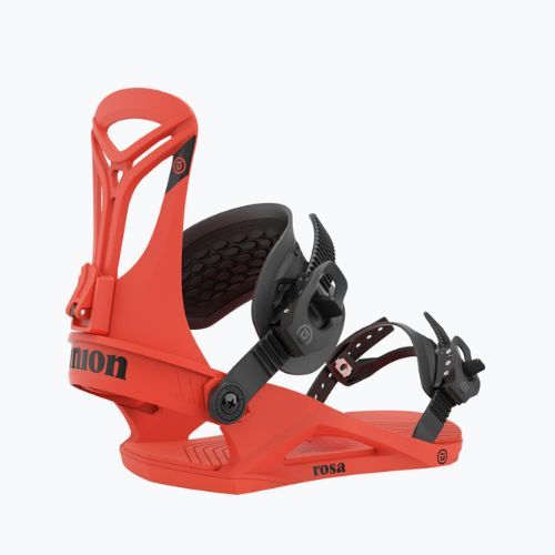 Atașamente de snowboard pentru femei Union Rosa roșu 2220833