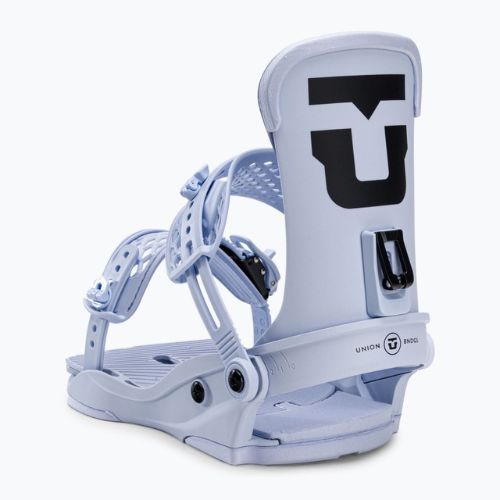 Atașamente de snowboard pentru femei Union Trilogy albastru deschis 2210533