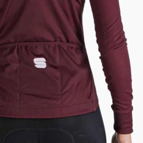 Tricou de ciclism pentru femei Sportful Kelly Thermal Jersey roșu 1120530.605