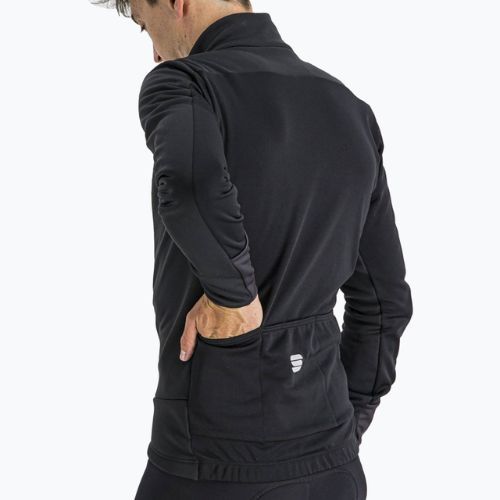 Jachetă de ciclism Sportful Tempo pentru bărbați negru 1120512.002