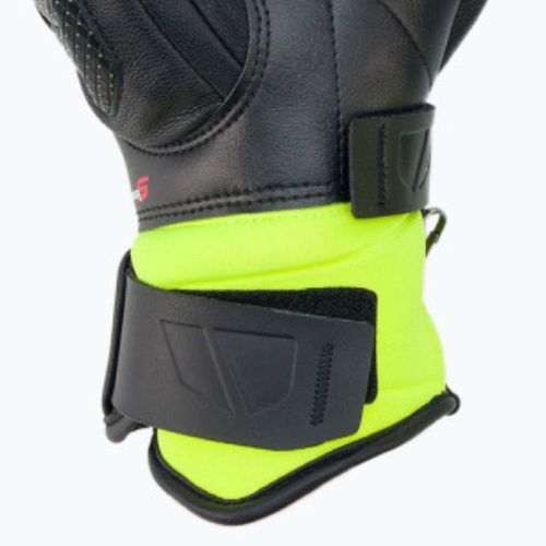 Mănușă de schi pentru bărbați LEKI Worldcup Race Flex S Speed System negru-verde 649802301080
