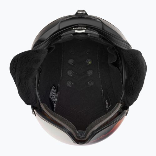 CASCO cască de schi SP-2 Carbonic Visor negru 07.3732