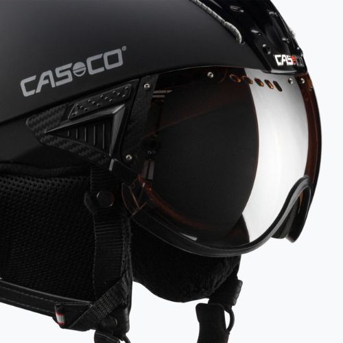 CASCO cască de schi SP-2 Carbonic Visor negru 07.3732