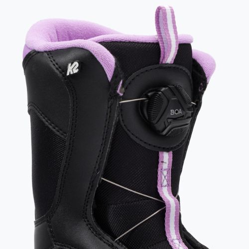 Cizme de snowboard pentru copii K2 Lil Kat negru 11F2034