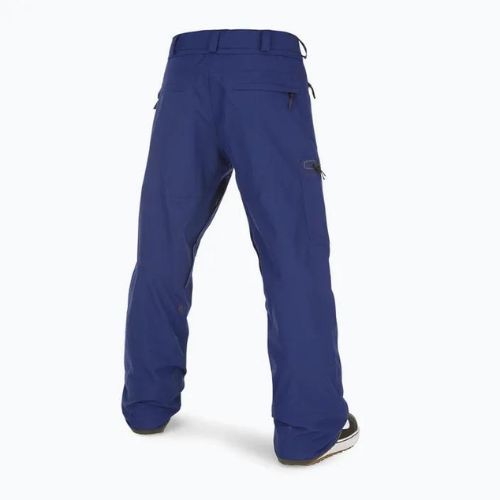 Pantaloni de snowboard pentru bărbați Volcom L Gore-Tex Snowboard Pant albastru marin G1352303