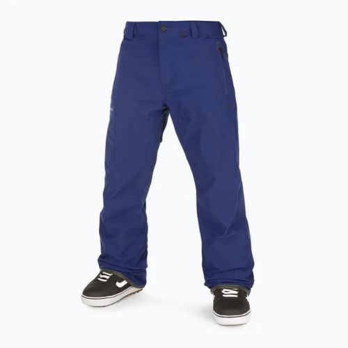 Pantaloni de snowboard pentru bărbați Volcom L Gore-Tex Snowboard Pant albastru marin G1352303
