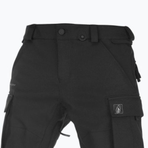 Pantaloni de snowboard pentru bărbați Volcom New Articulated Snowboard Pant negru G1352305