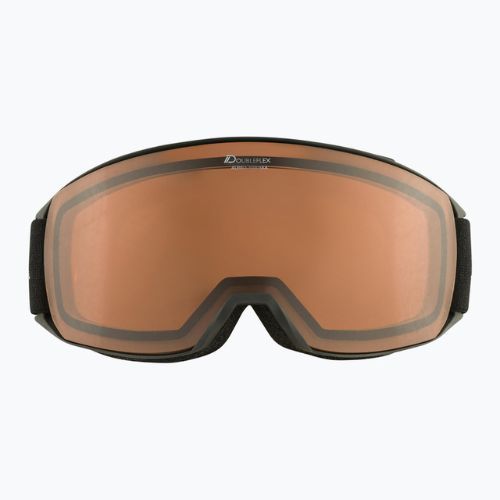 Ochelari de schi Alpina Nakiska black/rose matt/orange