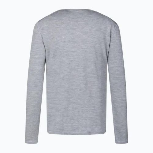 Bluză termică pentru bărbați Smartwool Merino 250 Baselayer Crew Boxed light gray heather