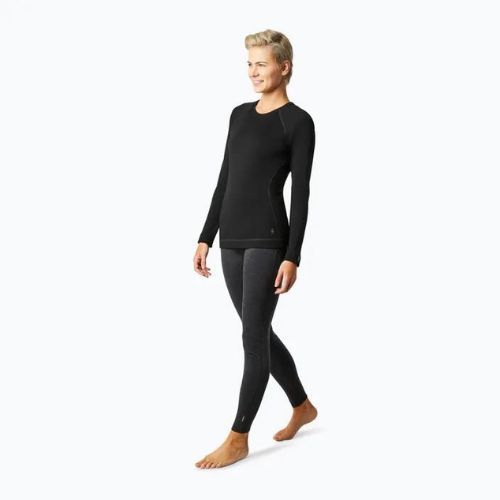 Smartwool Merino 250 Baselayer Crew pentru femei Smartwool Merino 250 Baselayer Crew Boxed tricou termic negru 16370