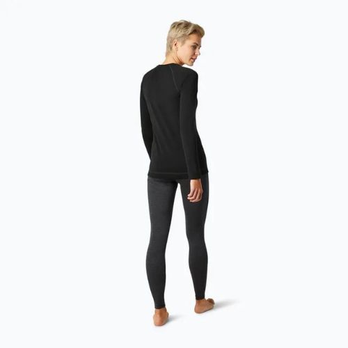 Smartwool Merino 250 Baselayer Crew pentru femei Smartwool Merino 250 Baselayer Crew Boxed tricou termic negru 16370