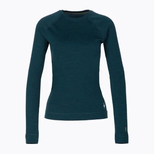 Bluză termică damă Smartwool Merino 250 Baselayer Crew Boxed twilight blue heather