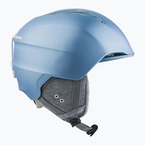 Cască de schi Alpina Grand skyblue/white matt