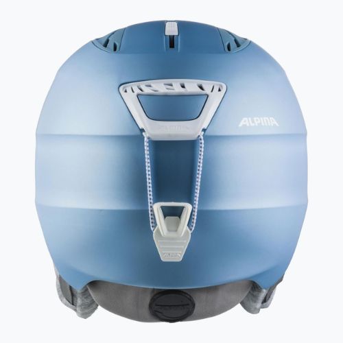 Cască de schi Alpina Grand skyblue/white matt