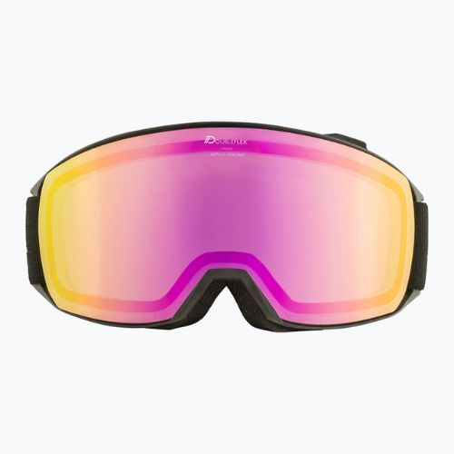 Ochelari de schi Alpina Nakiska Q-Lite black/rose matt/pink