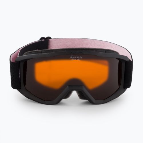 Ochelari de schi pentru copii Alpina Piney black/rose matt/orange