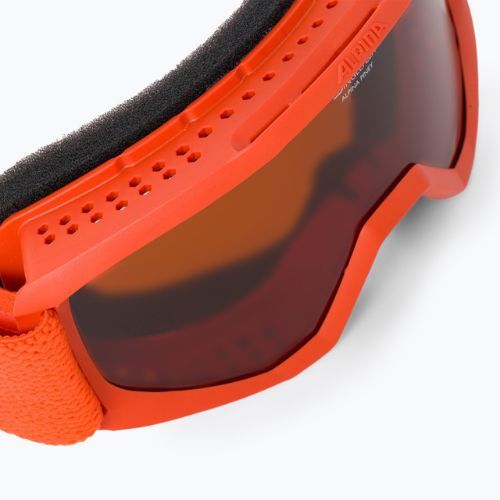 Ochelari de schi pentru copii Alpina Piney pumpkin matt/orange