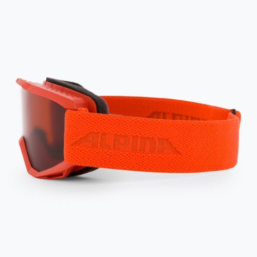Ochelari de schi pentru copii Alpina Piney pumpkin matt/orange