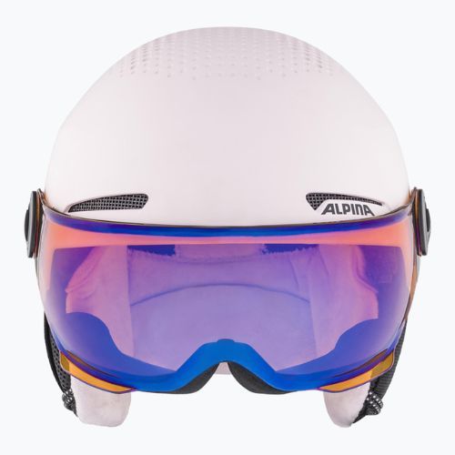 Căști de schi pentru copii Alpina Zupo Visor Q-Lite rose matt