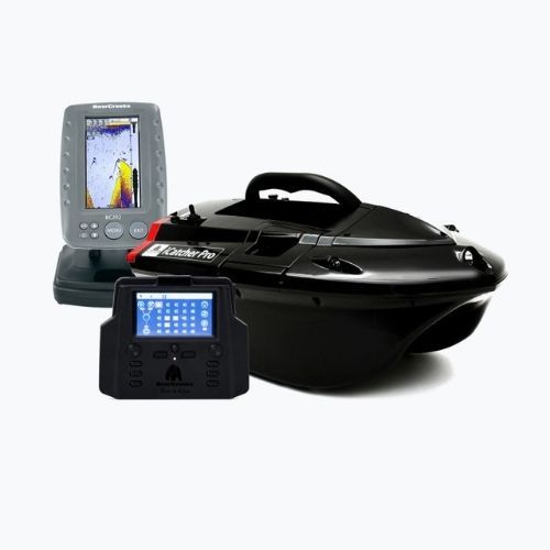 BearCreeks iPilot40 barca momeală cu GPS Autopilot System + BC202 fishfinder negru IPILOT40.BLACK
