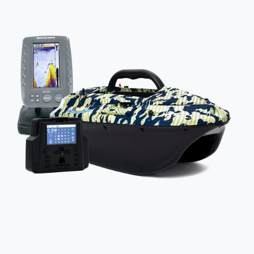 Barcă pentru momeală BearCreeks iPilot40 z GPS Autopilot System + Echosonda BC202 camou IPILOT40.CAMOU
