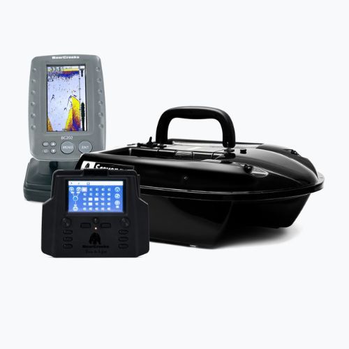BearCreeks iPilot50 barca momeală cu GPS Autopilot System + BC202 fishfinder negru IPILOT50.BLACK