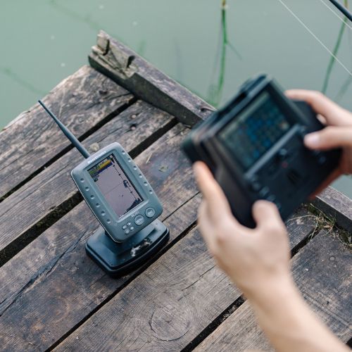 BearCreeks iPilot50 barca momeală cu GPS Autopilot System + BC202 fishfinder negru IPILOT50.BLACK
