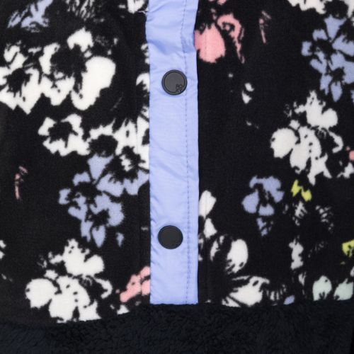 Pulover de snowboard pentru copii ROXY Alabama 2021 true black black flowers