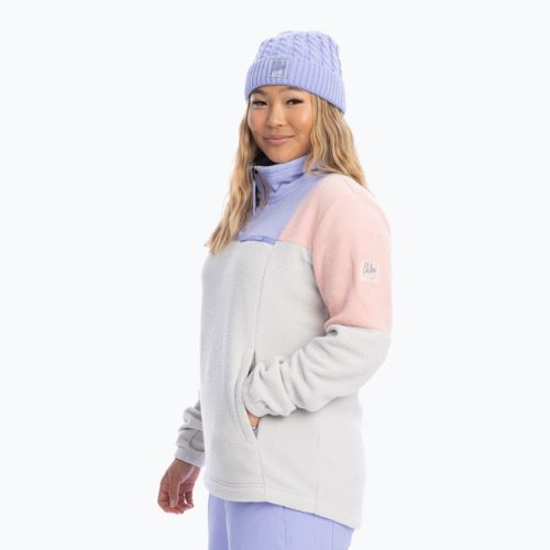 Pulover de snowboard pentru femei ROXY Chloe Kim Layer 2021 heather grey