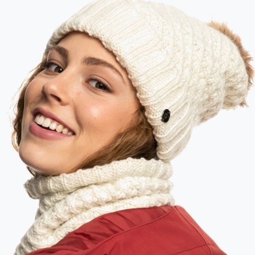 Pălărie de iarnă pentru femei ROXY Blizzard 2021 egret