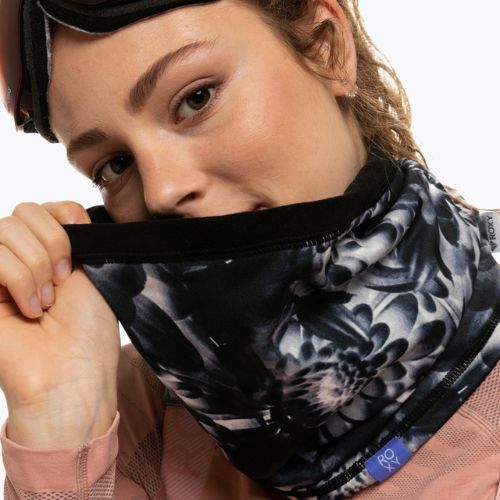 Snood pentru femei ROXY Lana Collar 2021 true black future flower
