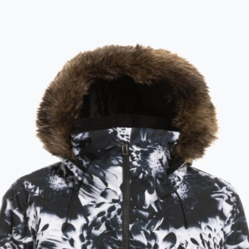 Jachetă de snowboard pentru femei ROXY Jet Ski Premium 2021 true black future flower
