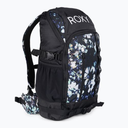 Rucsac de snowboard pentru femei ROXY Tribute 2021 true black black flowers