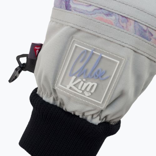 Mănuși de snowboard pentru femei ROXY Chloe Kim 2021 gray violet marble