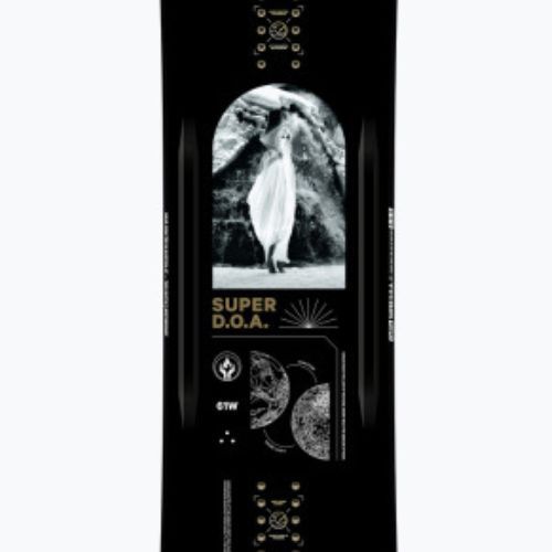Snowboard pentru bărbați CAPiTA Super D.O.A. negru 1221102