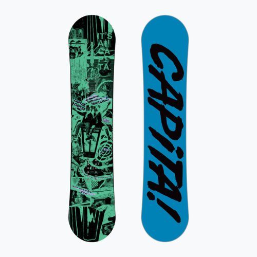 Snowboard pentru copii CAPiTA Scott Stevens Mini negru-verde 1221143