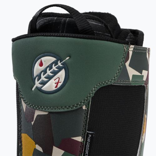 Cizme de snowboard pentru bărbați DC SW Phase Boa green/brown/black