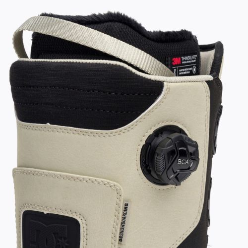 Cizme de snowboard pentru bărbați DC Transcend off white/gum