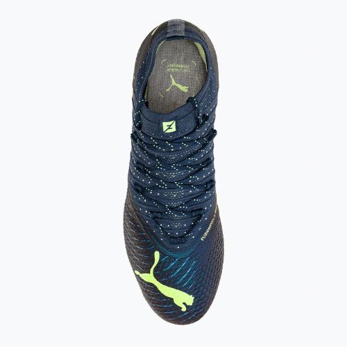 Ghete de fotbal pentru bărbați PUMA Future Z 1.4 FG/AG albastru marin 106989 01