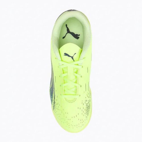 PUMA Ultra Play IT Jr ghete de fotbal pentru copii verde 106927 01