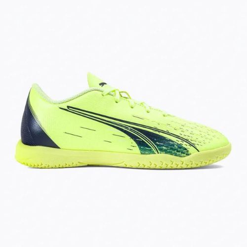 PUMA Ultra Play IT Jr ghete de fotbal pentru copii verde 106927 01