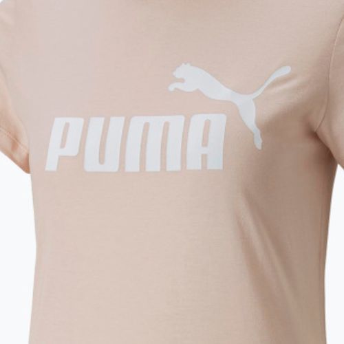Tricou de antrenament pentru femei PUMA ESS Logo Tee roz 586775_47