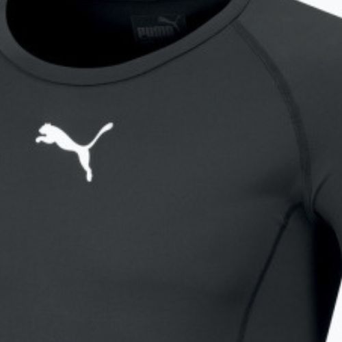 PUMA tricou de fotbal pentru bărbați Liga Baselayer Tee negru 655920_03