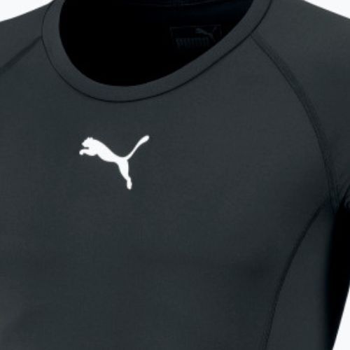 PUMA tricou de fotbal pentru bărbați Liga Baselayer Tee negru 655918_03