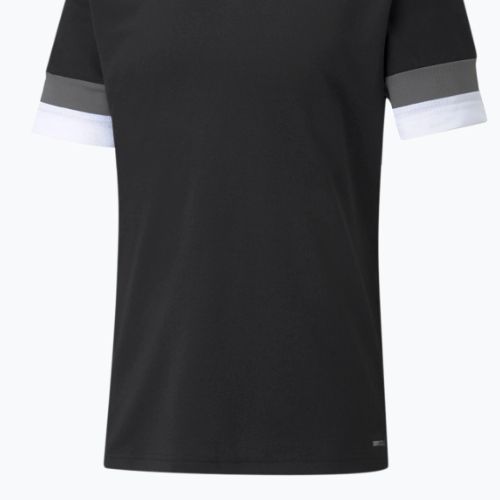 Tricou de fotbal pentru bărbați PUMA teamRISE Jersey negru 704932_03