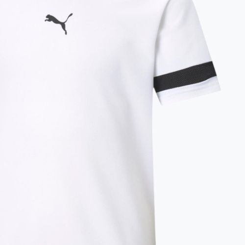 PUMA tricou de fotbal pentru copii teamRISE Jersey alb 704938_04