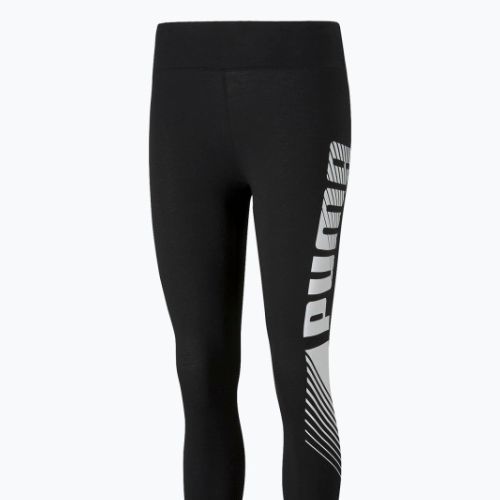 Jambiere de antrenament pentru femei PUMA Essentials Graphic negru 586875_01
