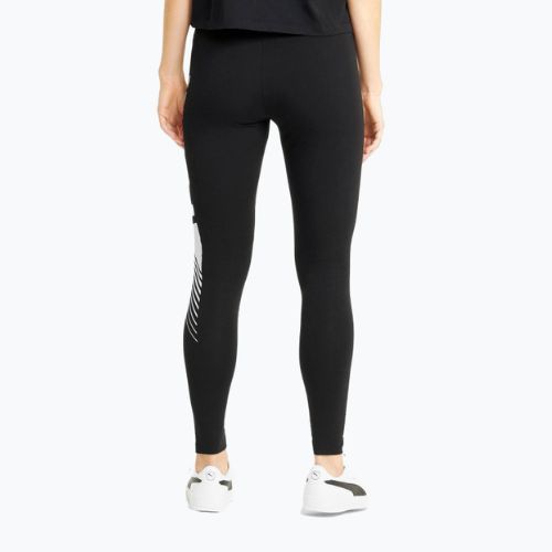 Jambiere de antrenament pentru femei PUMA Essentials Graphic negru 586875_01