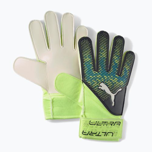 Mănuși de portar pentru copii Puma Ultra Grip 4 RC negru și verde 04181701